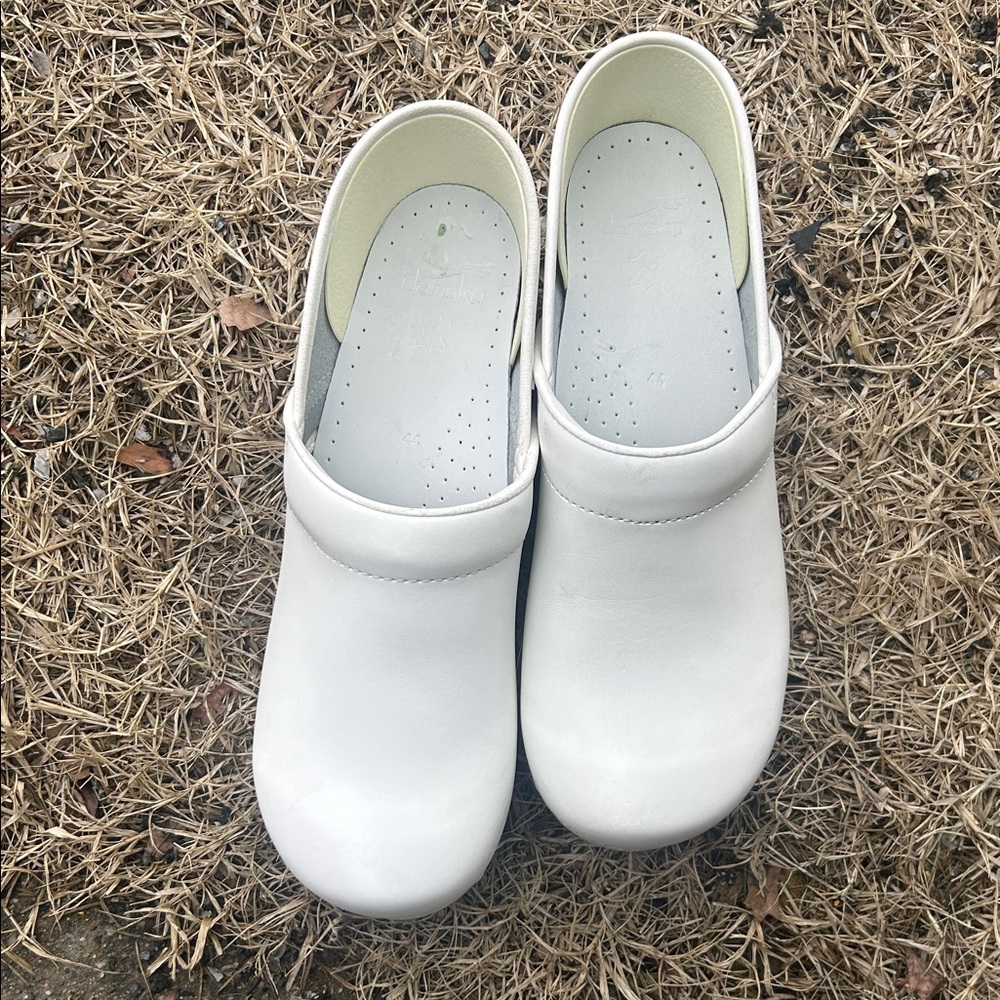 Dansko White Mules & Clogs